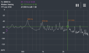 Descargar Advanced Spectrum Analyzer PRO Música y audio para Android captura de pantalla 5