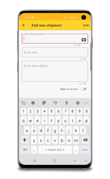 Descargar Rastreador de envíos: rastreador de DHL Herramientas para Android captura de pantalla 2
