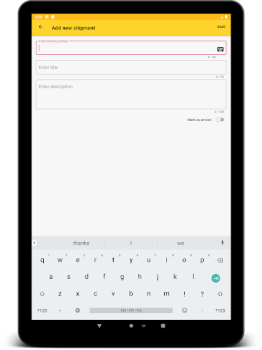 Descargar Rastreador de envíos: rastreador de DHL Herramientas para Android captura de pantalla 5