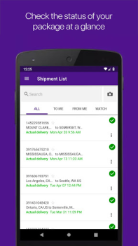 Descargar FedEx Mobile Negocio para Android captura de pantalla 2