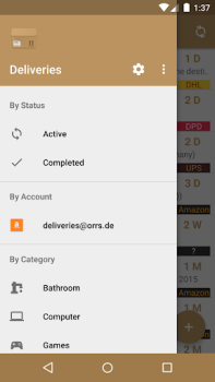 Descargar Deliveries Package Tracker Trabajo para Android captura de pantalla 2
