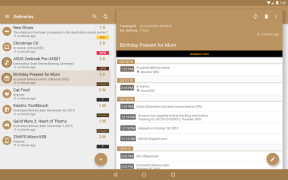 Descargar Deliveries Package Tracker Trabajo para Android captura de pantalla 7