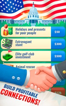 Descargar Trump's Empire: Idle game Simuladores para Android captura de pantalla 2