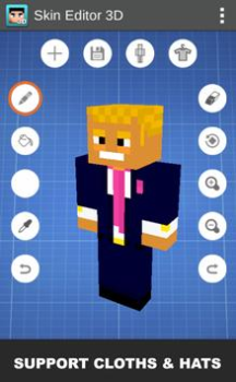 Descargar Skin Editor 3D for Minecraft Herramientas para Android captura de pantalla 7