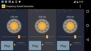 Descargar Generador de sonido frecuencia Herramientas para Android captura de pantalla 6