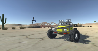 Descargar Off-Road Desert Edition 4x4 Raza para Android captura de pantalla 2