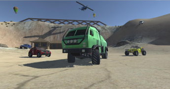 Descargar Off-Road Desert Edition 4x4 Raza para Android captura de pantalla 3
