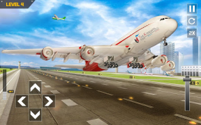 Descargar Vuelo Piloto Juego de Aviones Simuladores para Android captura de pantalla 2
