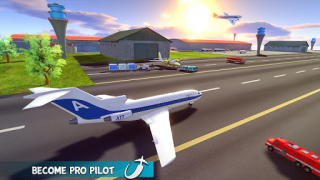 Descargar Vuelo Piloto Juego de Aviones Simuladores para Android captura de pantalla 4