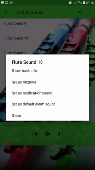 Descargar Sonido de flauta Música y audio para Android captura de pantalla 2