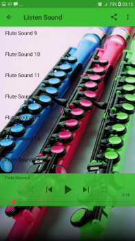 Descargar Sonido de flauta Música y audio para Android captura de pantalla 3
