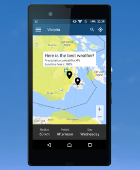 Descargar meteoblue tiempo y mapas Clima para Android captura de pantalla 5
