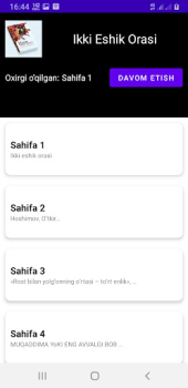 Descargar Ikki Eshik Orasi Libros y referencia para Android captura de pantalla 4