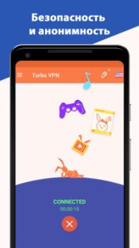 Descargar Turbo VPN - Secure VPN Proxy Herramientas para Android captura de pantalla 3