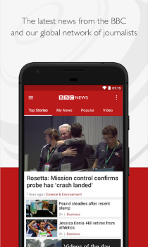 Descargar BBC: World News & Stories Noticias y revistas para Android