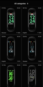 Descargar Mi Band 4 WatchFaces Herramientas para Android captura de pantalla 2