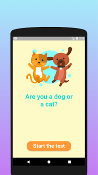 Descargar ¿Eres un gato o un perro? exam Entretenimiento para Android