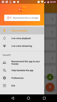 Descargar VoiceFX - cambio de voz con ef Entretenimiento para Android captura de pantalla 2