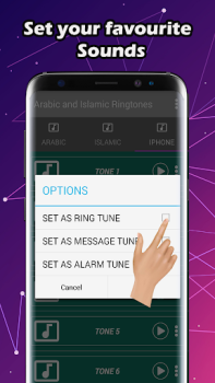 Descargar Arabic & Islamic Ringtones Personalización para Android captura de pantalla 2