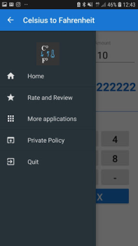 Descargar Celsius to Fahrenheit Convert Clima para Android captura de pantalla 3