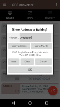 Descargar Convertidor GPS Herramientas para Android captura de pantalla 4