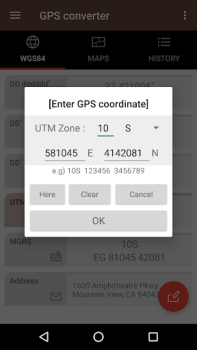 Descargar Convertidor GPS Herramientas para Android captura de pantalla 7