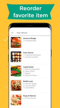 Descargar Glovo: Comida a domicilio Estilo de vida para Android captura de pantalla 7
