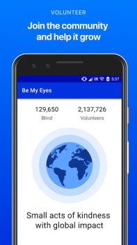 Descargar Be My Eyes Estilo de vida para Android captura de pantalla 5