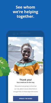 Descargar ShareTheMeal: Causa benéfica Estilo de vida para Android captura de pantalla 4
