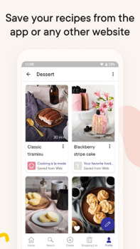 Descargar Kitchen Stories: Recipes Comida y bebida para Android captura de pantalla 5