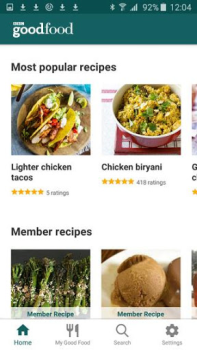 Descargar Good Food: Recipe Finder Comida y bebida para Android captura de pantalla 2
