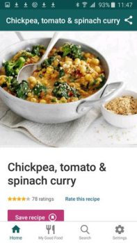 Descargar Good Food: Recipe Finder Comida y bebida para Android captura de pantalla 4