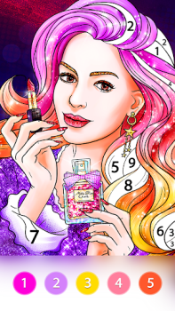 Descargar Coloring Fun: Color by Number Juegos casuales para Android captura de pantalla 5