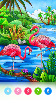 Descargar Coloring Fun: Color by Number Juegos casuales para Android captura de pantalla 6