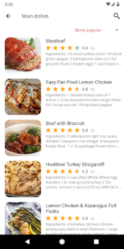 Descargar Healthy Recipes Comida y bebida para Android captura de pantalla 2