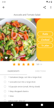 Descargar Healthy Recipes Comida y bebida para Android captura de pantalla 3