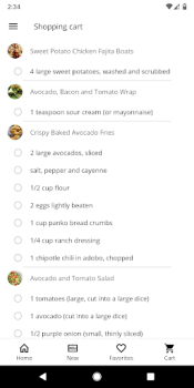 Descargar Healthy Recipes Comida y bebida para Android captura de pantalla 5