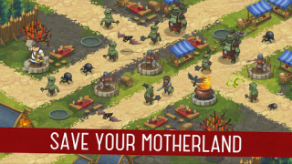 Descargar Orcs Warriors: Offline Tower Defense Estrategias para Android captura de pantalla 2