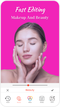 Descargar Selfie Camera Photo Filters Belleza para Android captura de pantalla 4