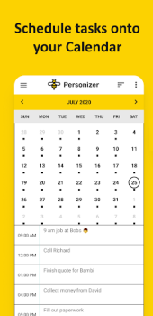 Descargar Personizer - get organized Trabajo para Android captura de pantalla 4