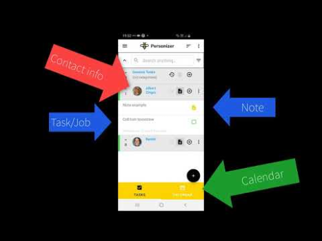 Descargar Personizer - get organized Trabajo para Android captura de pantalla 8