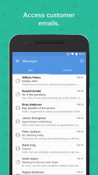 Descargar Zoho CRM - Sales & Marketing Negocio para Android captura de pantalla 4