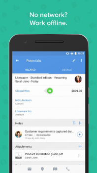 Descargar Zoho CRM - Sales & Marketing Negocio para Android captura de pantalla 5