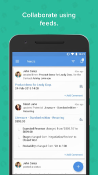 Descargar Zoho CRM - Sales & Marketing Negocio para Android captura de pantalla 7