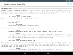 Descargar Celtx Script Trabajo para Android captura de pantalla 5