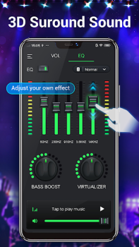 Descargar Ecualizador de música Pro Música y audio para Android captura de pantalla 2