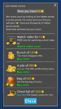Descargar 1000 Palabras Juegos de palabras para Android captura de pantalla 5