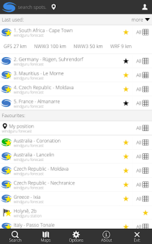 Descargar Windguru Lite Clima para Android captura de pantalla 2