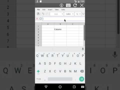 AndroXLS Editor de hojas XLS