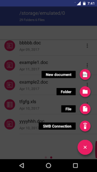 Descargar AndroWriter Editor documentos Trabajo para Android captura de pantalla 4